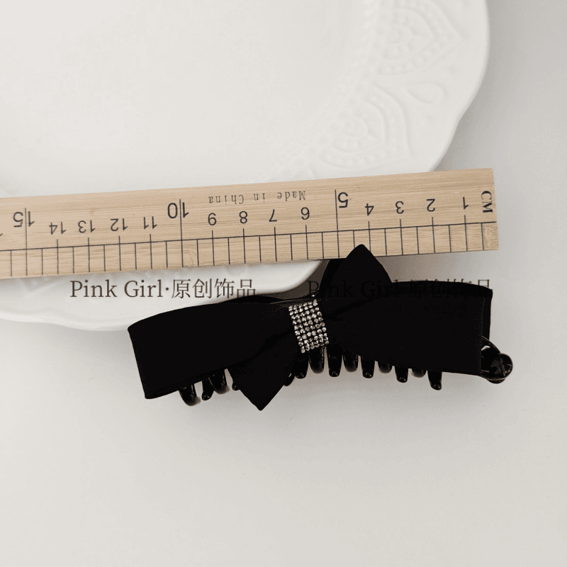 韩版简约气质香蕉夹11cm百搭通勤竖夹优雅发夹女2025高级感发饰女