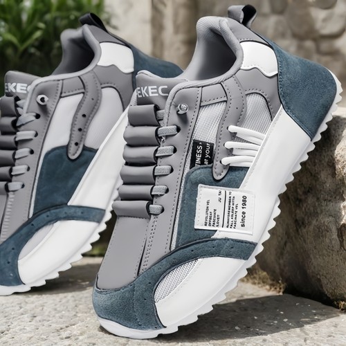 运动老爹鞋男士透气帆布阿甘鞋