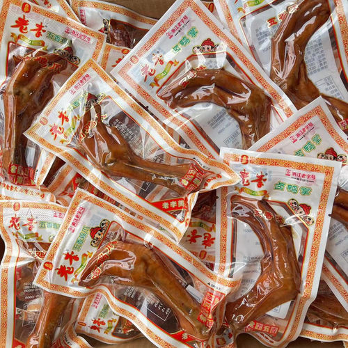 老李鸡爪鸭掌卤制凤爪