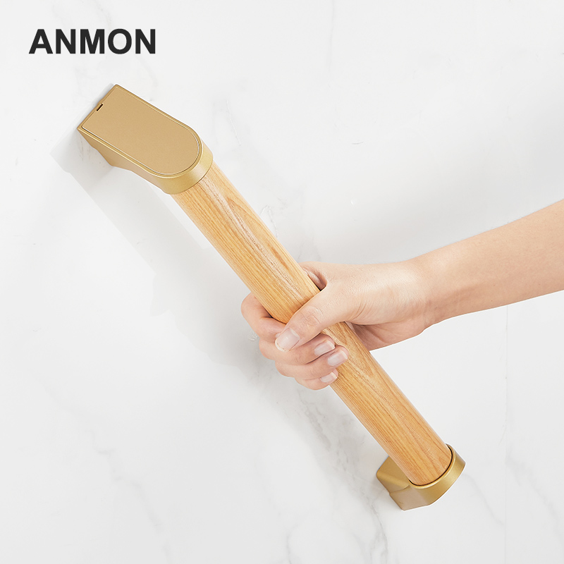 扶手不锈钢木纹浴室卫生间厕所无障碍残疾人老人安全防滑栏杆拉手