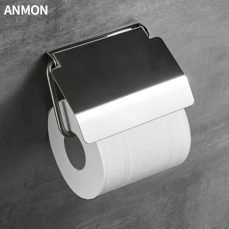 卫生间纸巾盒不锈钢厕所洗手间卫生纸置物架马桶卷纸架