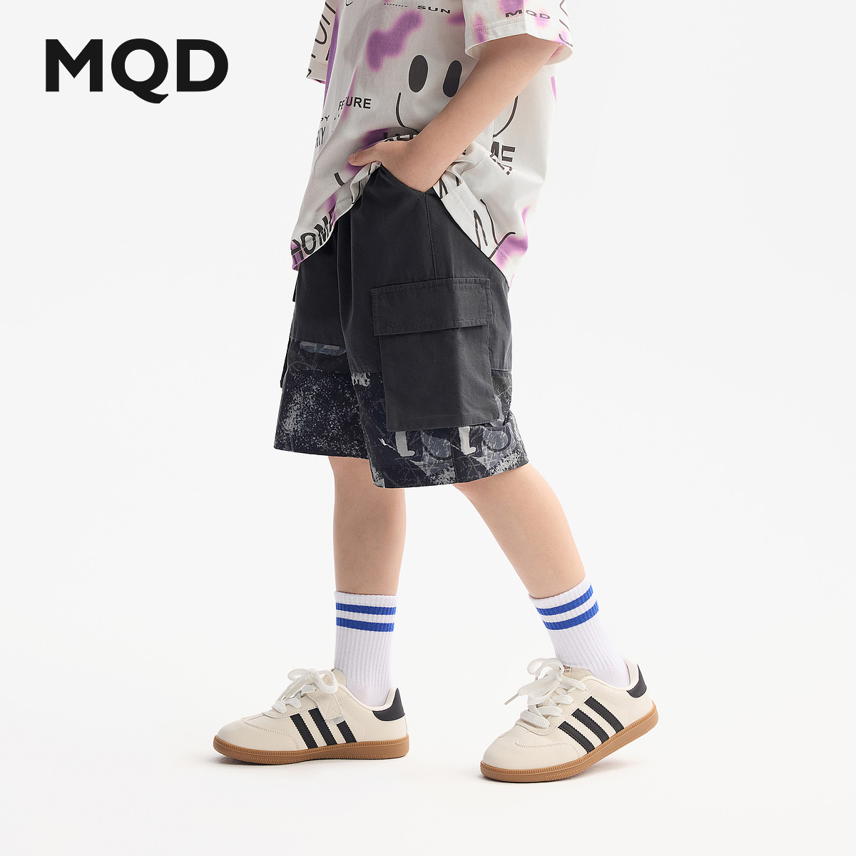 MQD马骑顿男童夏季短裤休闲裤图片