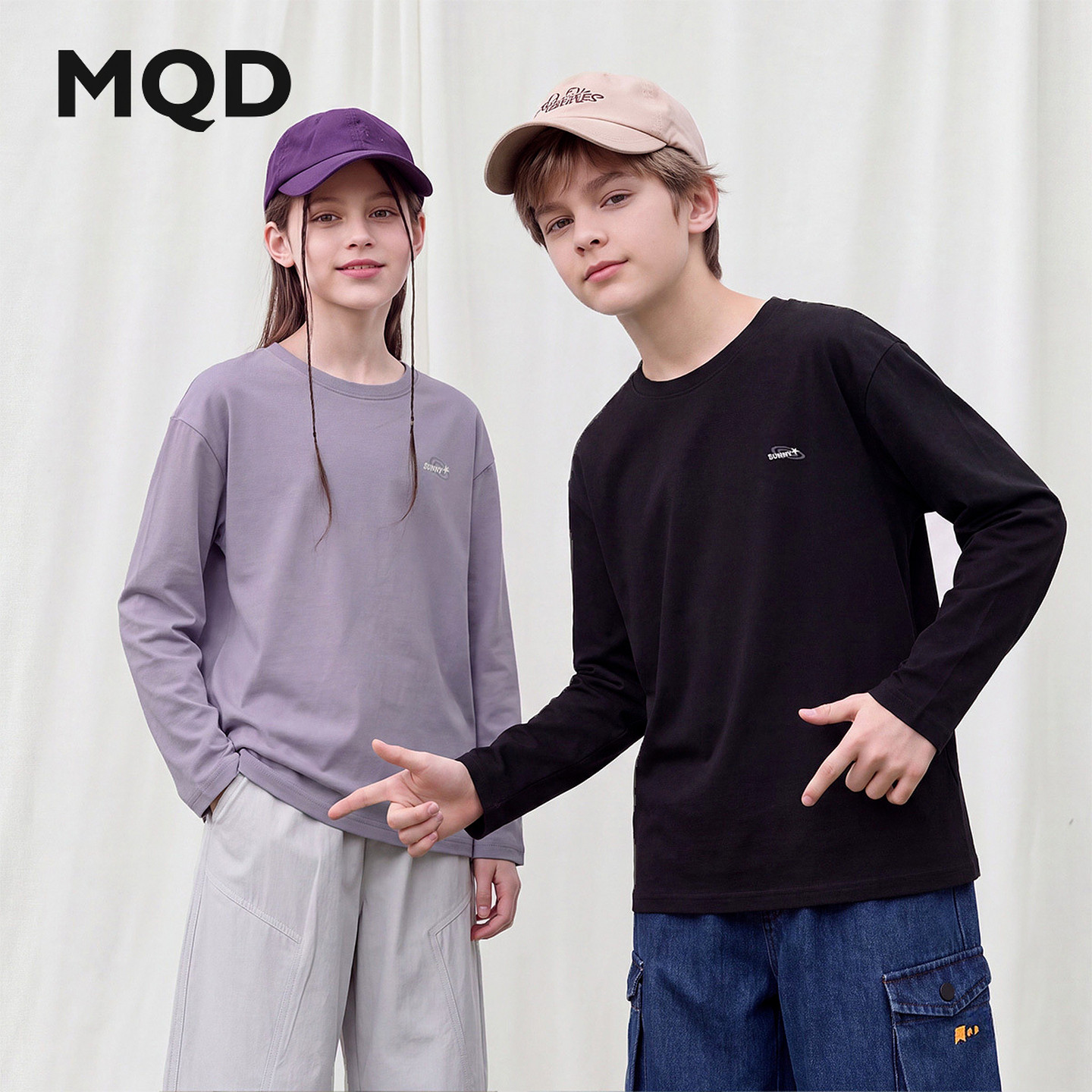 MQD马骑顿男童秋季速干T恤图片
