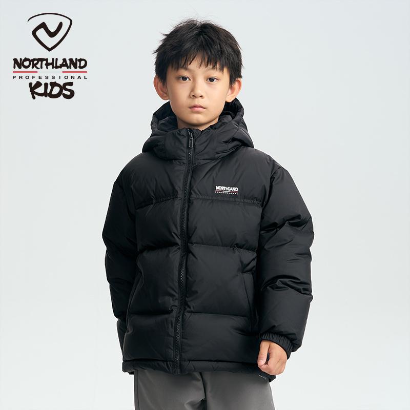 儿童男童羽绒服秋冬户外拼色保暖