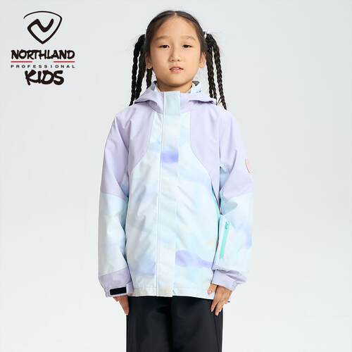 可拆卸童装三合一防水户外登山服