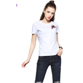 奈昕个性 显瘦学生风蝎子图 上衣女正品 化私人订制126903 简洁短袖