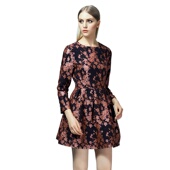 化私人定制 98433 new 奈昕个性 dress复古气质韩版 新