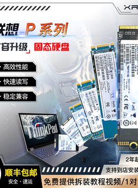 XRISS适用联想P50 P51 P52s P53 P15V笔记本加装扩容固态硬盘1TB