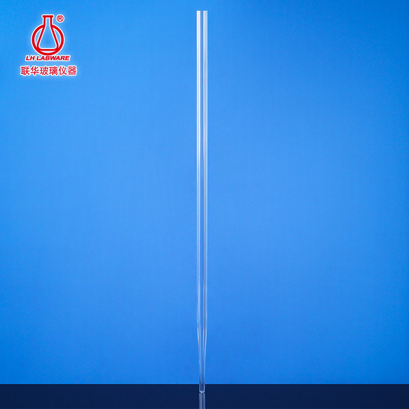 高硼硅玻璃导气管外径7mm长度265m联华玻璃仪器 lh-463