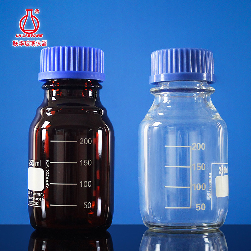 联华高硼硅蓝盖试剂瓶德国肖特飞世尔试剂瓶50ml-2000ml/LH-558