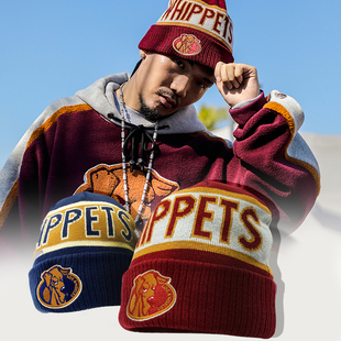 ACUSA SPORTS复古毛线帽冷帽洛城灵犬系列刺绣logo街头配饰2男帽