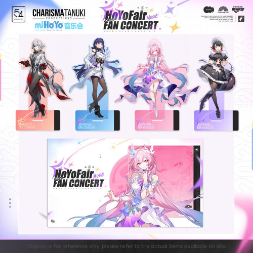 OnceUponHoYoFair音乐会大立牌