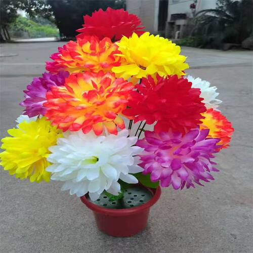 清明节新款花束仿真花扫墓上坟