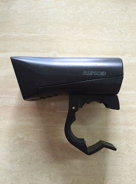 进口ELLIPSOID 夜骑自行车灯前灯可插电池和插电源充电