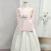 YHE 朝鲜族民族服装 SY00110 生活韩服 韩国进口韩服面料女士韩服