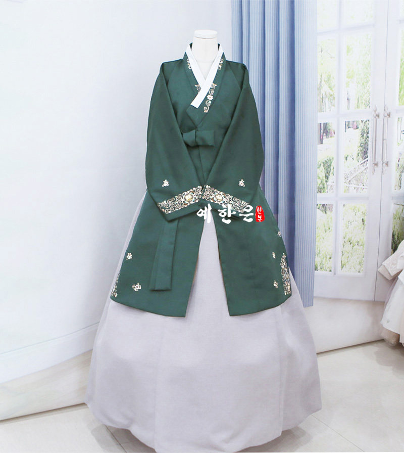 韩国原装进口面料/女士韩服外套新款外套/H-MJ1035