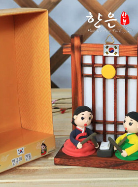 韩国进口民俗韩服娃娃