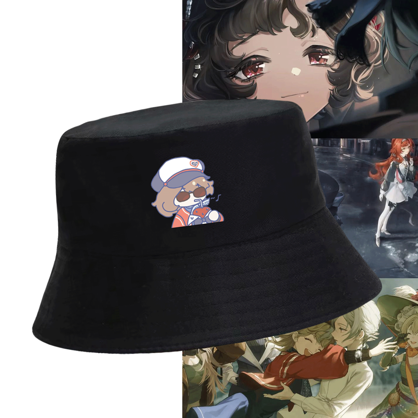 可定制款防晒遮阳四季款渔夫帽