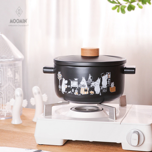 微瑕 姆明moomin砂锅明火煲汤炖汤锅耐高温陶瓷炖锅煲仔饭沙锅