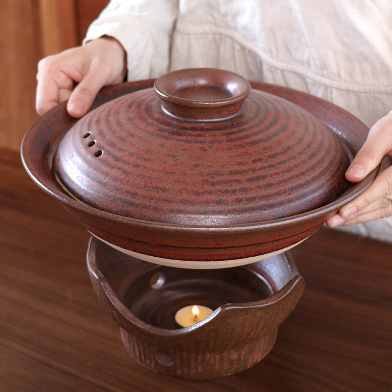 万土烧砂锅粗陶复古单锅 星级餐厅酒店商用干锅 明火电陶炉适用,厨房/烹饪用具,砂锅/石锅,淘宝优惠券,粉丝福利购,淘宝优惠卷