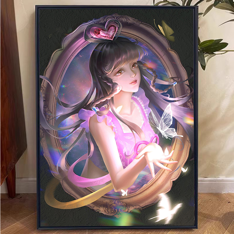 叶罗丽王默钻石画手工diy十字绣