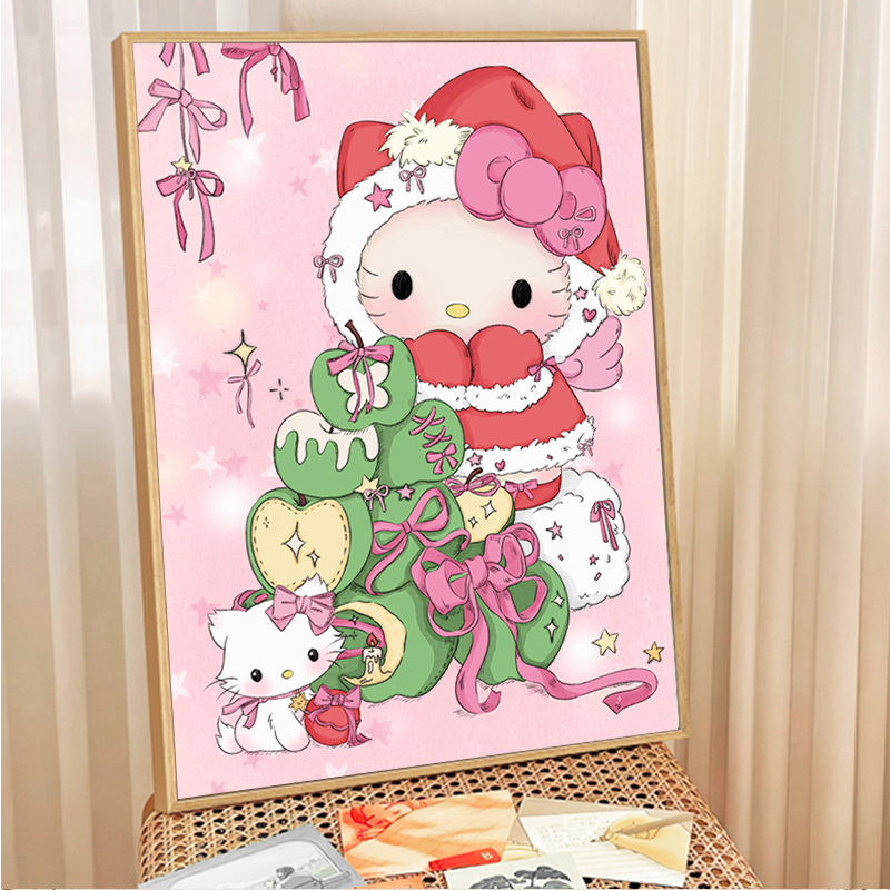 钻石画HelloKitty手工diy十字绣