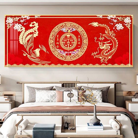 百年好合钻石画满钻新款客厅卧室