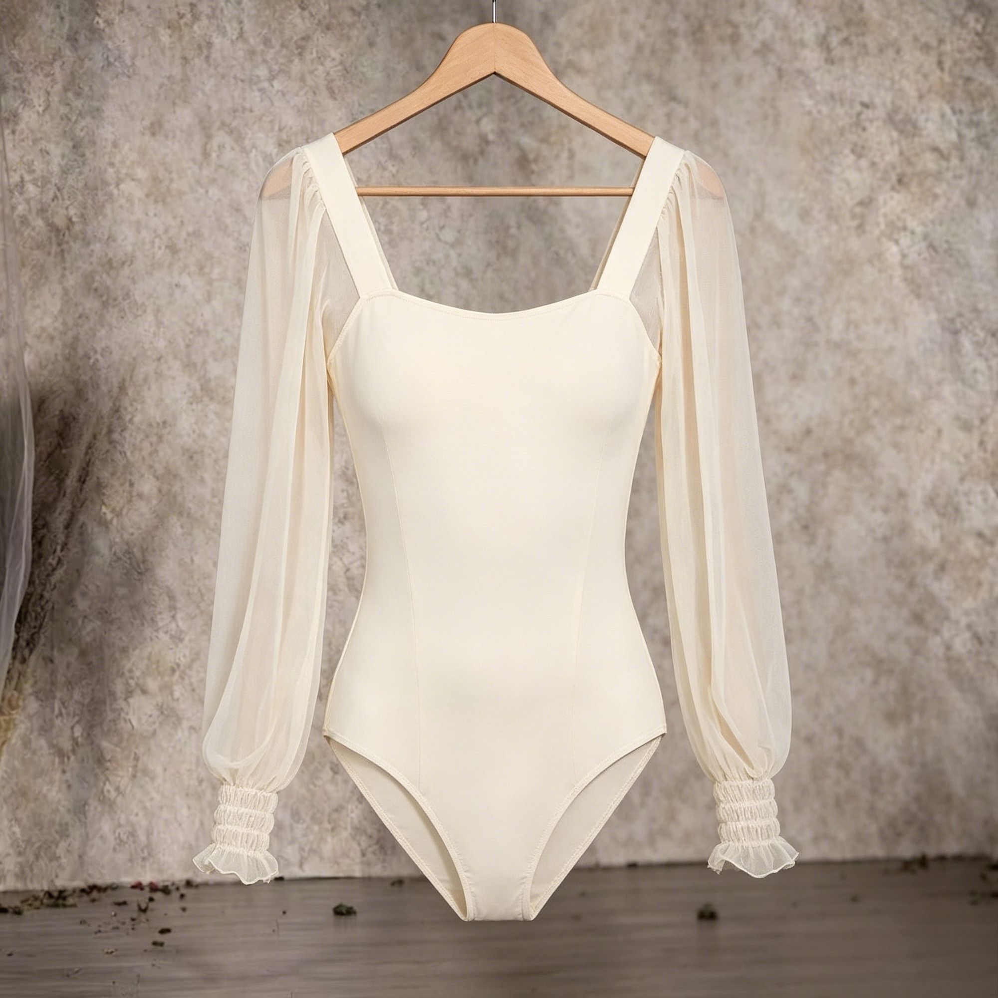 成人芭蕾舞服形体服舞蹈练功服女艺考基训连体操服DZ335