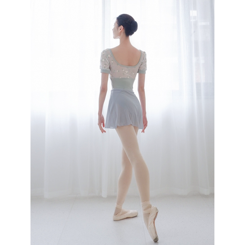 芭蕾舞连体体操服成人女形体空中瑜伽刺绣练功服基训舞蹈服