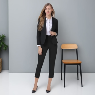 大码小西装职业装正装套装ol通勤女装高端2026新款春修身西服秋装