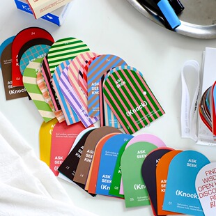 光盐生活馆桌游卡牌提问分享破冰自我探索互动卡牌/敲敲卡Knock！