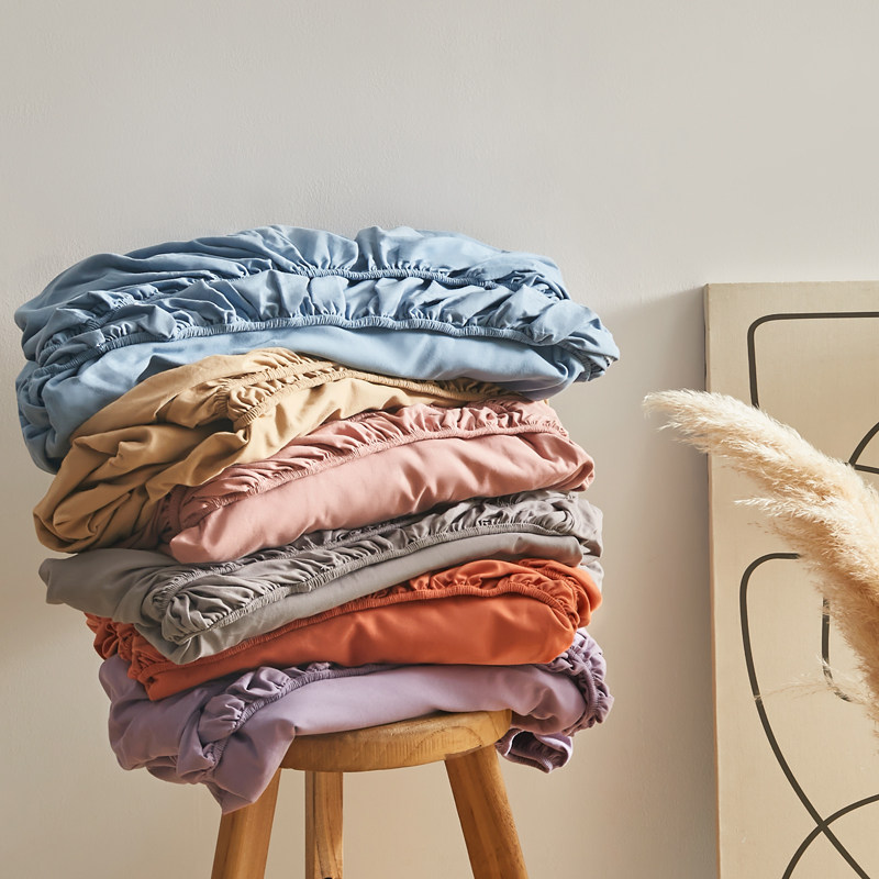 纯棉加厚磨毛床笠席梦思床罩冬季保暖加厚全棉加高床笠保护床套子