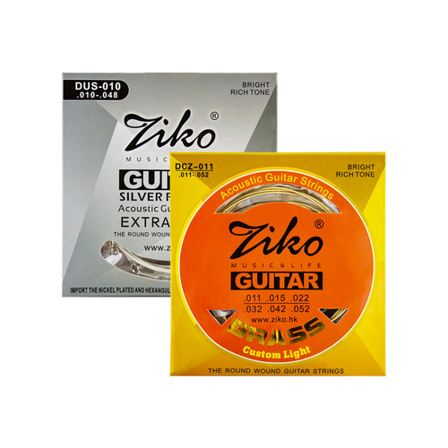 ZIO立欧民谣吉他琴弦木吉他弦镀膜柔软一根弦线