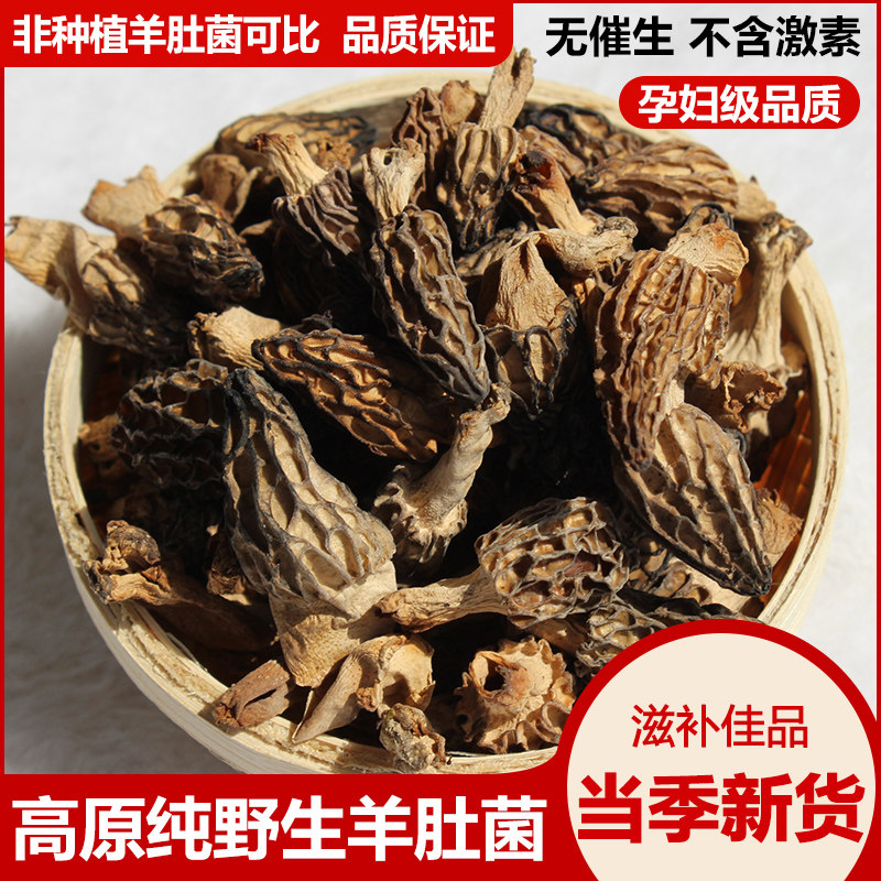 正宗甘南羊肚菌干货野生特级羊肚羊肚菌