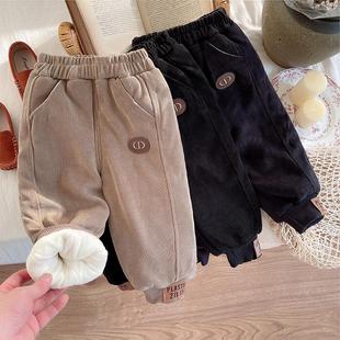 三层宽松男宝宝保暖棉裤 一条过冬婴儿童东北冬款 3岁半外穿休闲裤