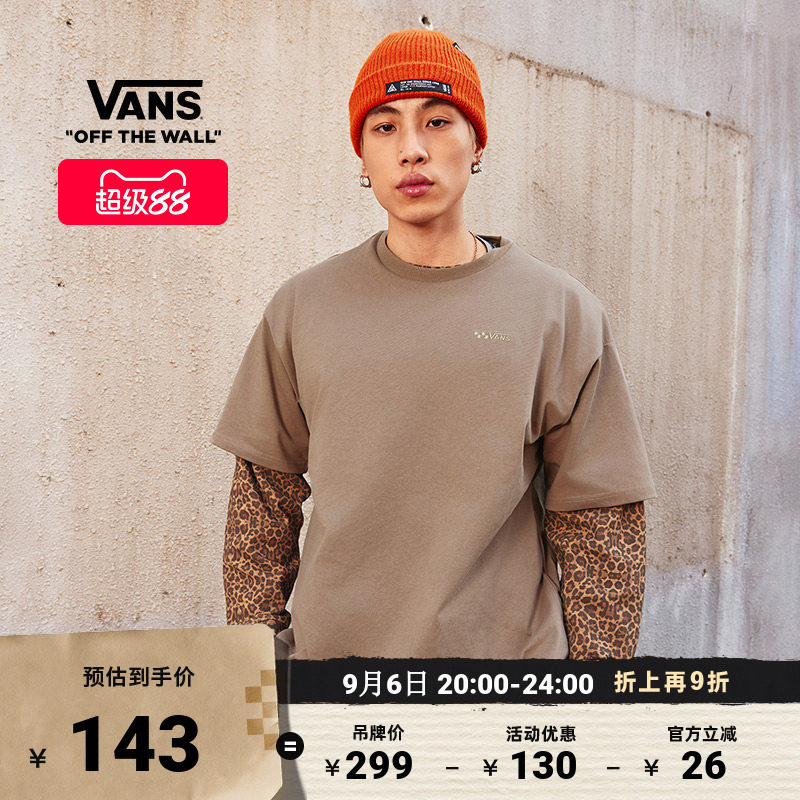 Vans范斯官方男女纯棉短袖T恤图片