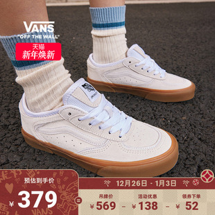 男女运动鞋 Classic白色牛筋底老爹鞋 低帮 Rowley Vans范斯官方