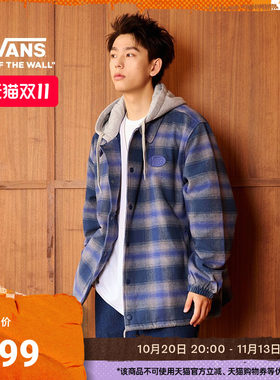 Vans范斯官方男女情侣纯棉夹克