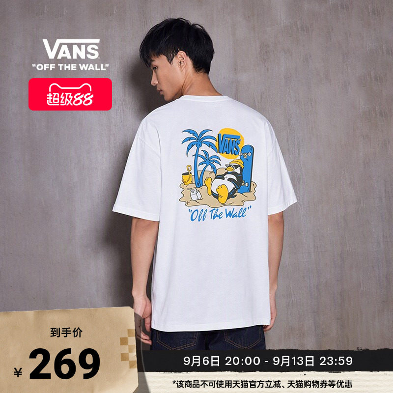 Vans范斯官方男女纯棉短袖T恤图片