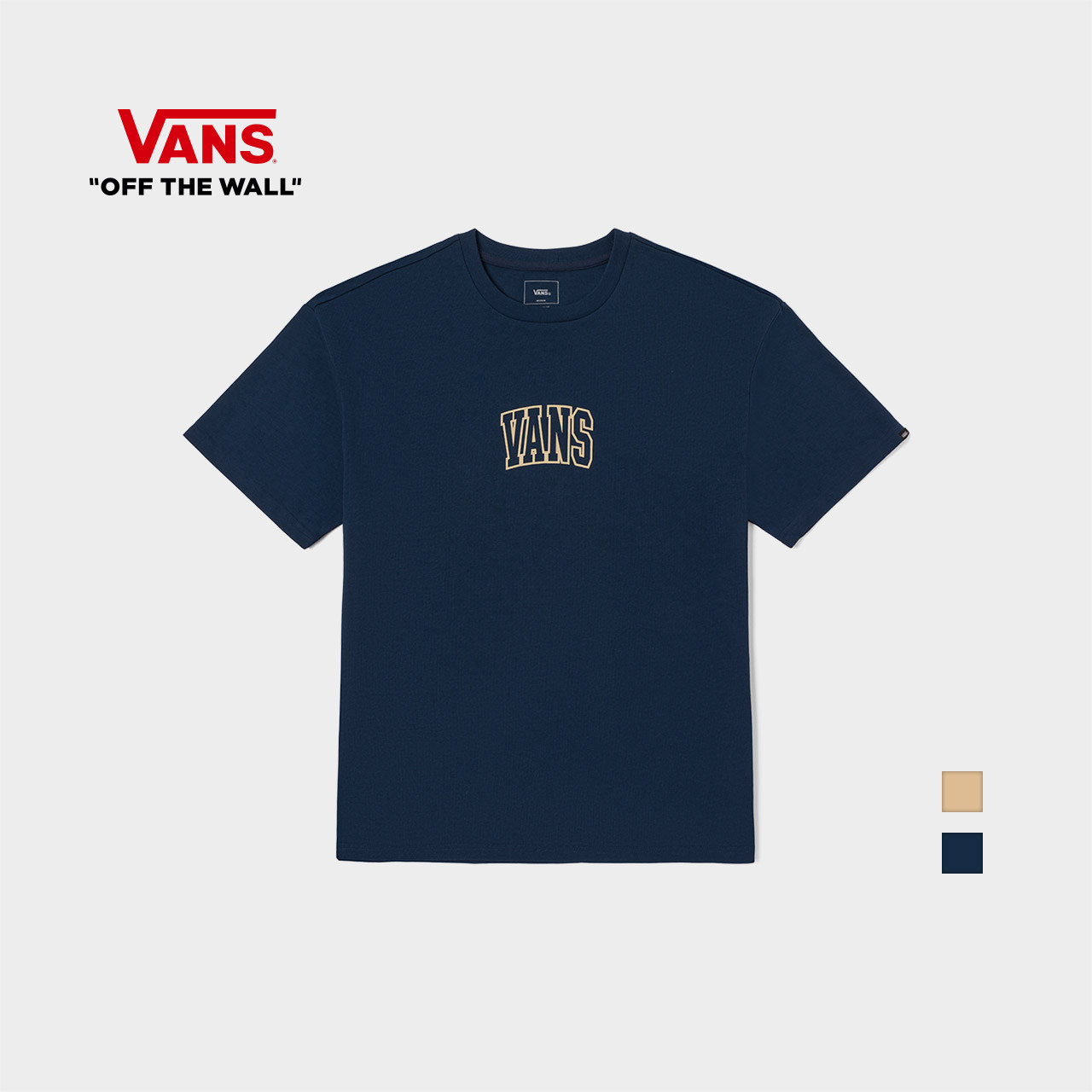 Vans范斯官方 男女情侣短袖T恤简约个性LOGO印花,运动服/休闲服装,运动T恤,淘宝优惠券,粉丝福利购,淘宝优惠卷