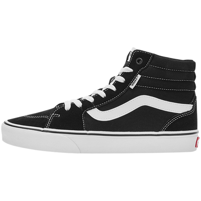 Vans范斯官方黑色复古女鞋板鞋