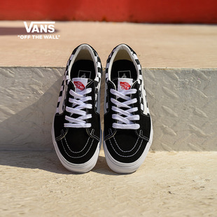 男鞋 Low黑白棋盘格经典 女鞋 板鞋 低帮 Vans范斯官方 运动鞋 SK8
