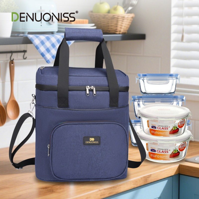 上班饭盒袋手提保温便当包带饭便携手拎保冷冰包餐包饭兜袋学生族,收纳整理,保温包,淘宝优惠券,粉丝福利购,淘宝优惠卷