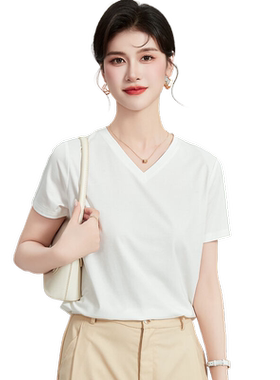 桑蚕丝T恤上衣舒适透气精品女装