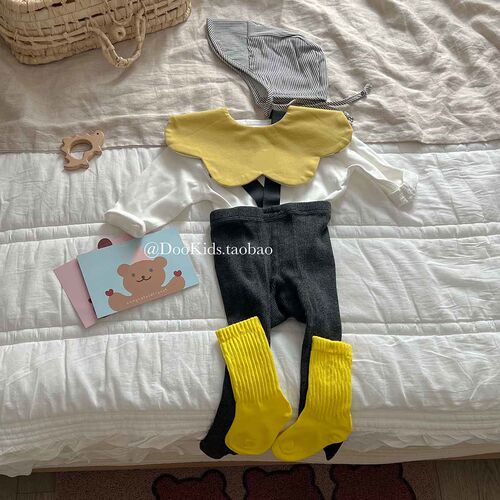 韩版春秋季婴儿长袖T恤打底衫