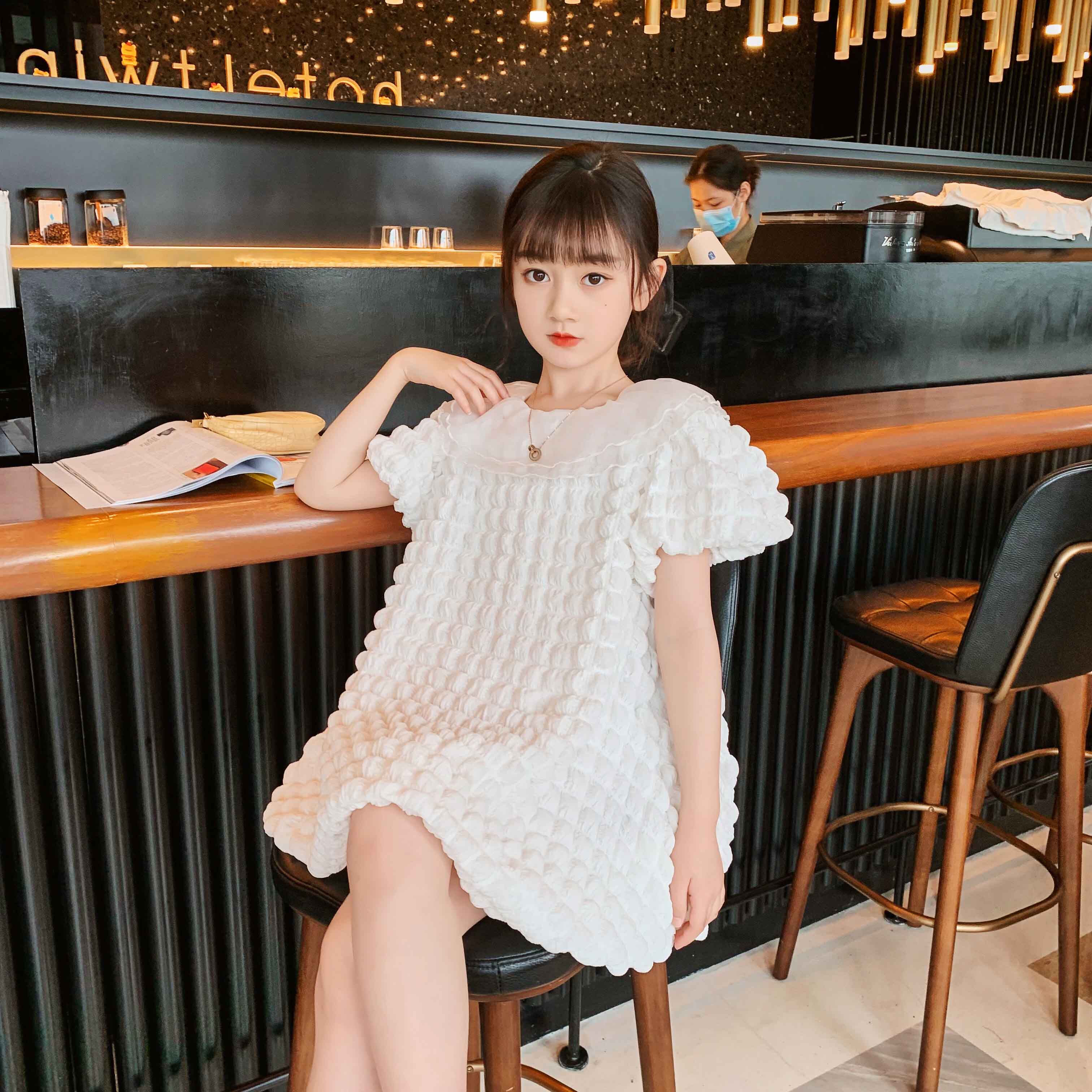 【低价清仓】女童夏季连衣裙儿童洋气公主裙夏装中大童装女孩裙子