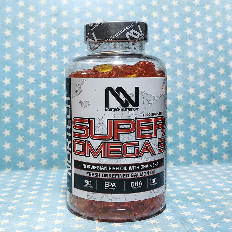 挪威nortech诺尔科技鱼油软胶囊180粒大西洋野生深海鲑鱼油omega3