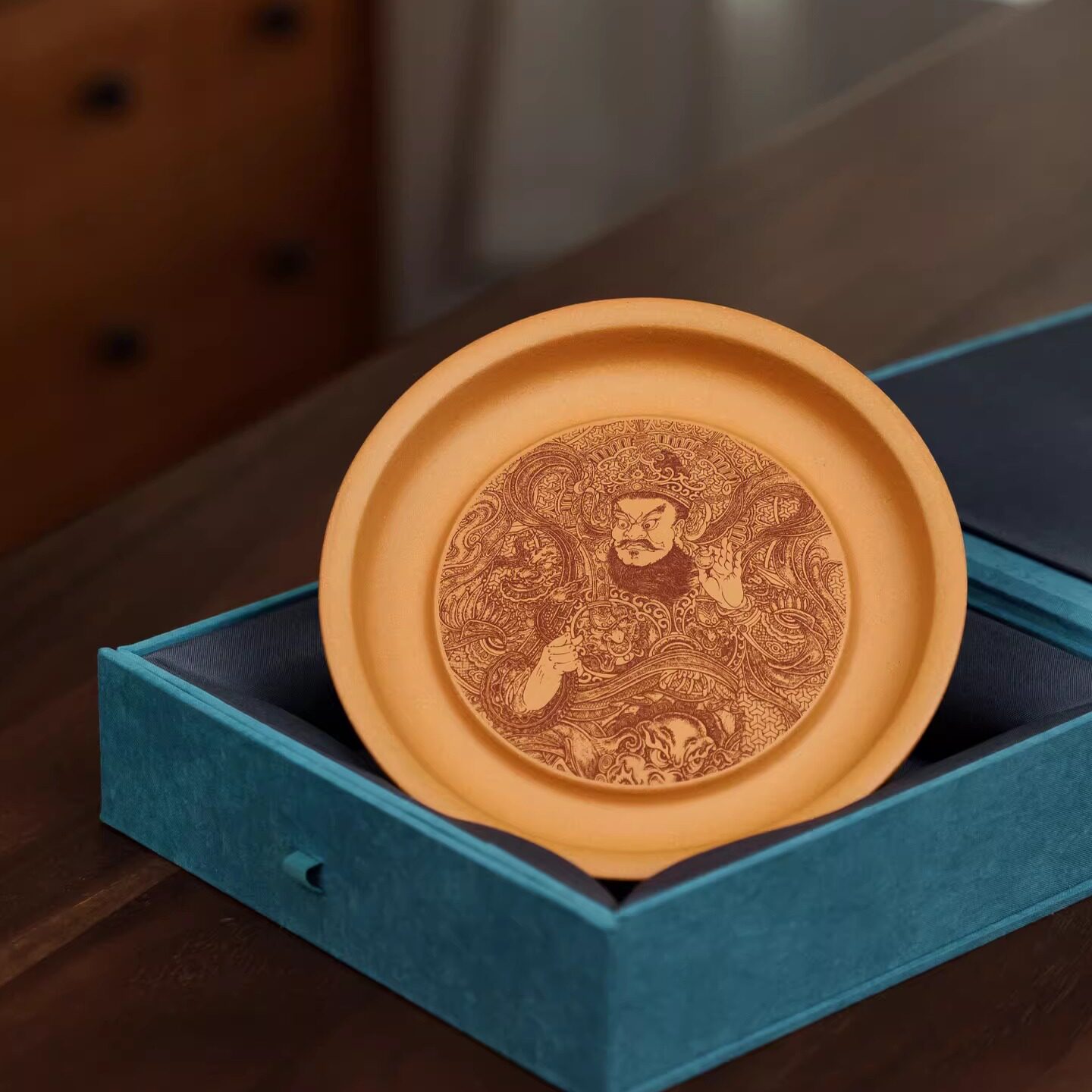 宜兴紫砂壶承武财神壶承财神精品