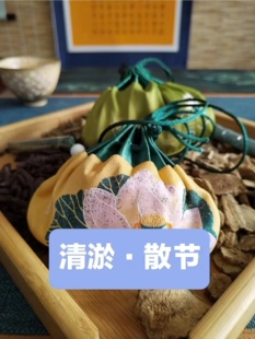 祛淤香囊纯植物中医学舒肝破淤散节养生消气香包传统草药佩兰青皮
