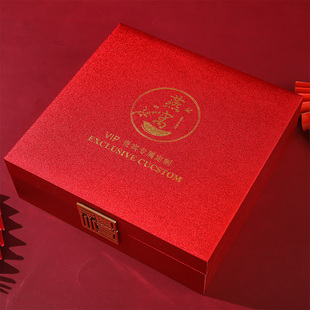 燕窝包装盒礼盒红色烫金磨砂盒子礼品盒纸盒手提袋内盒圆盒八角